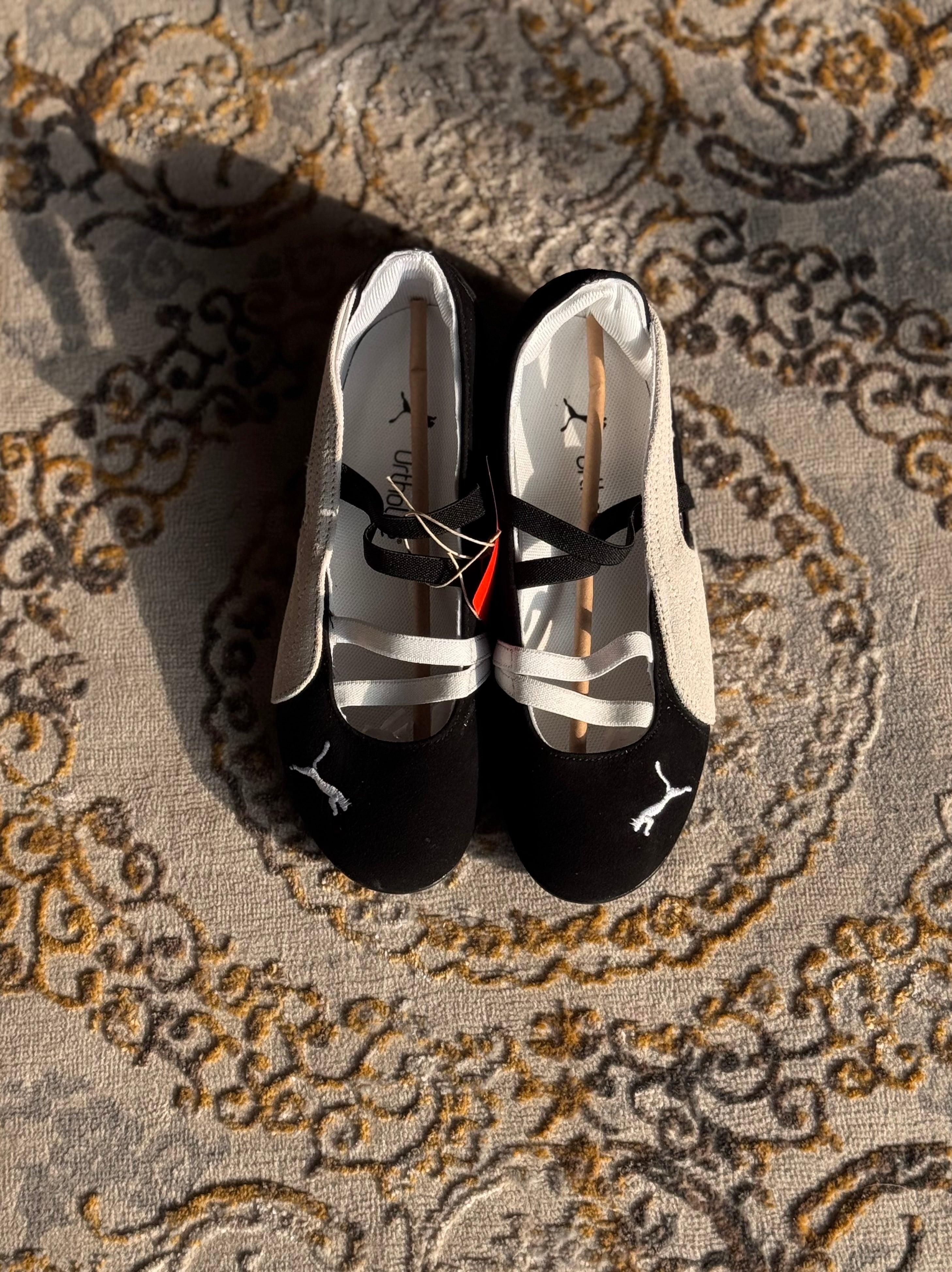 Puma flats speedcat ballet “negro”