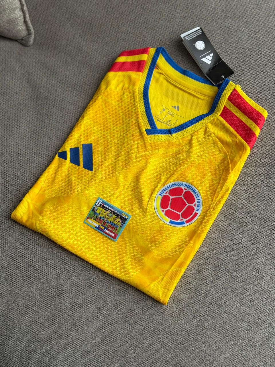 Camiseta local selección Colombia versión jugador