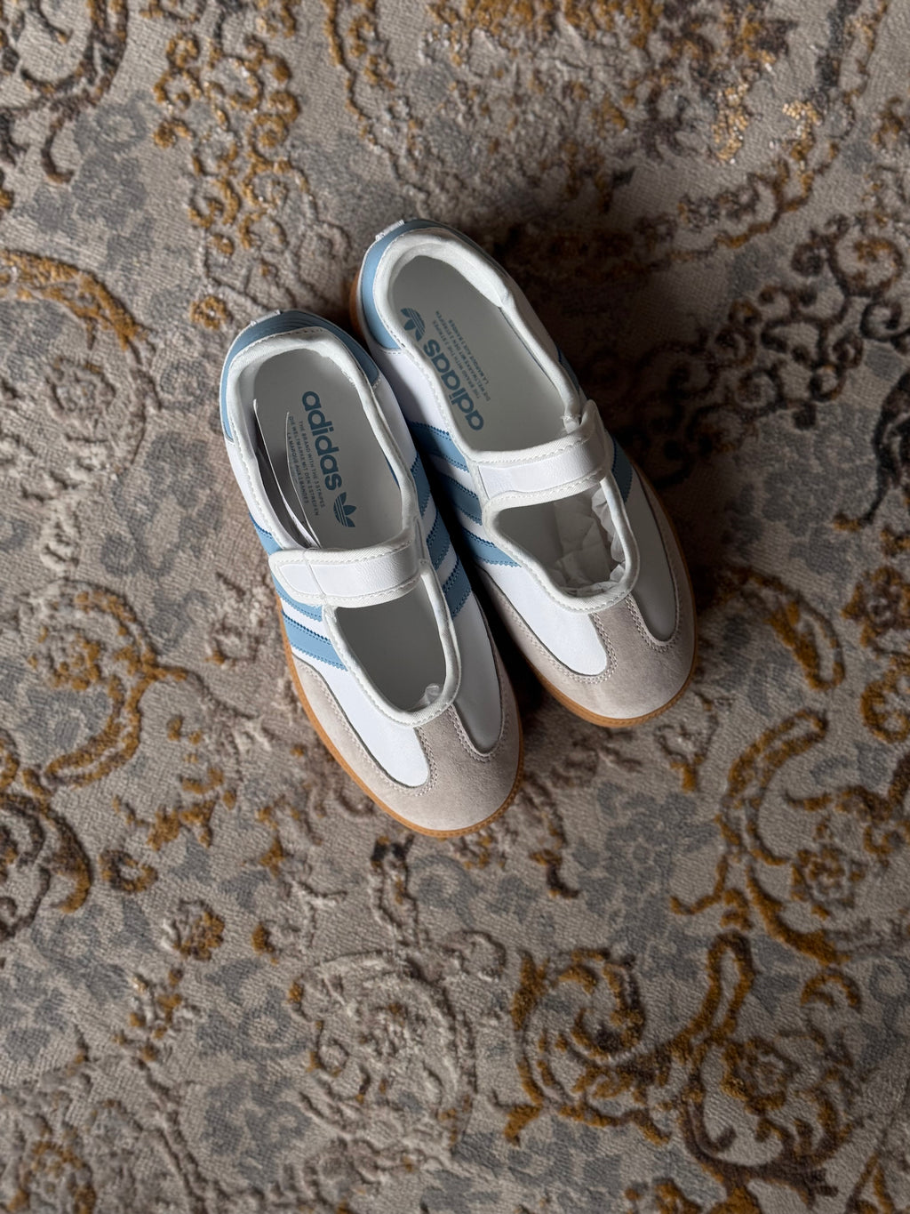 Adidas samba Mary Jane ballet “white clear sky gum”