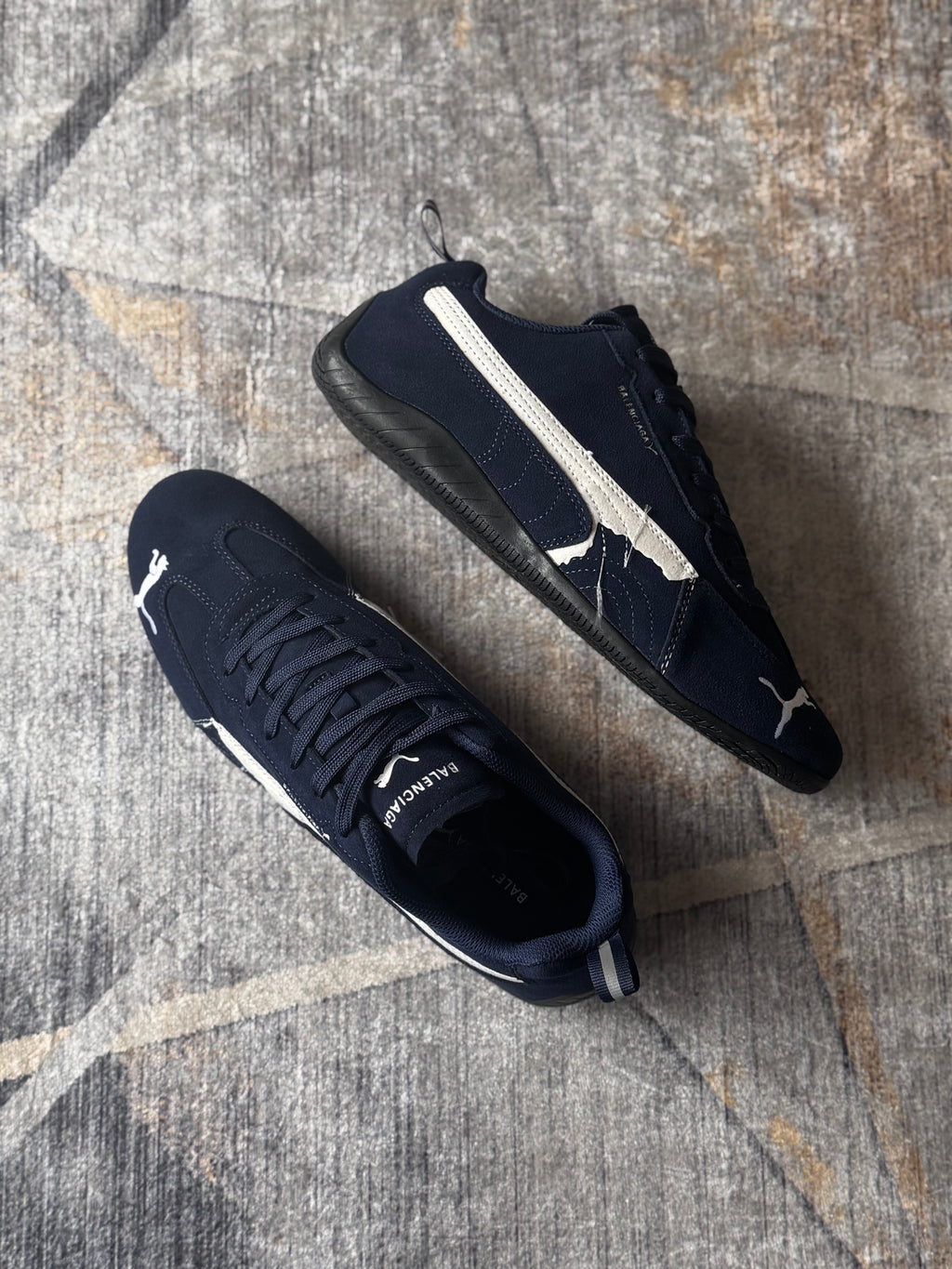 Puma speedcat azul marino x”balenciaga”