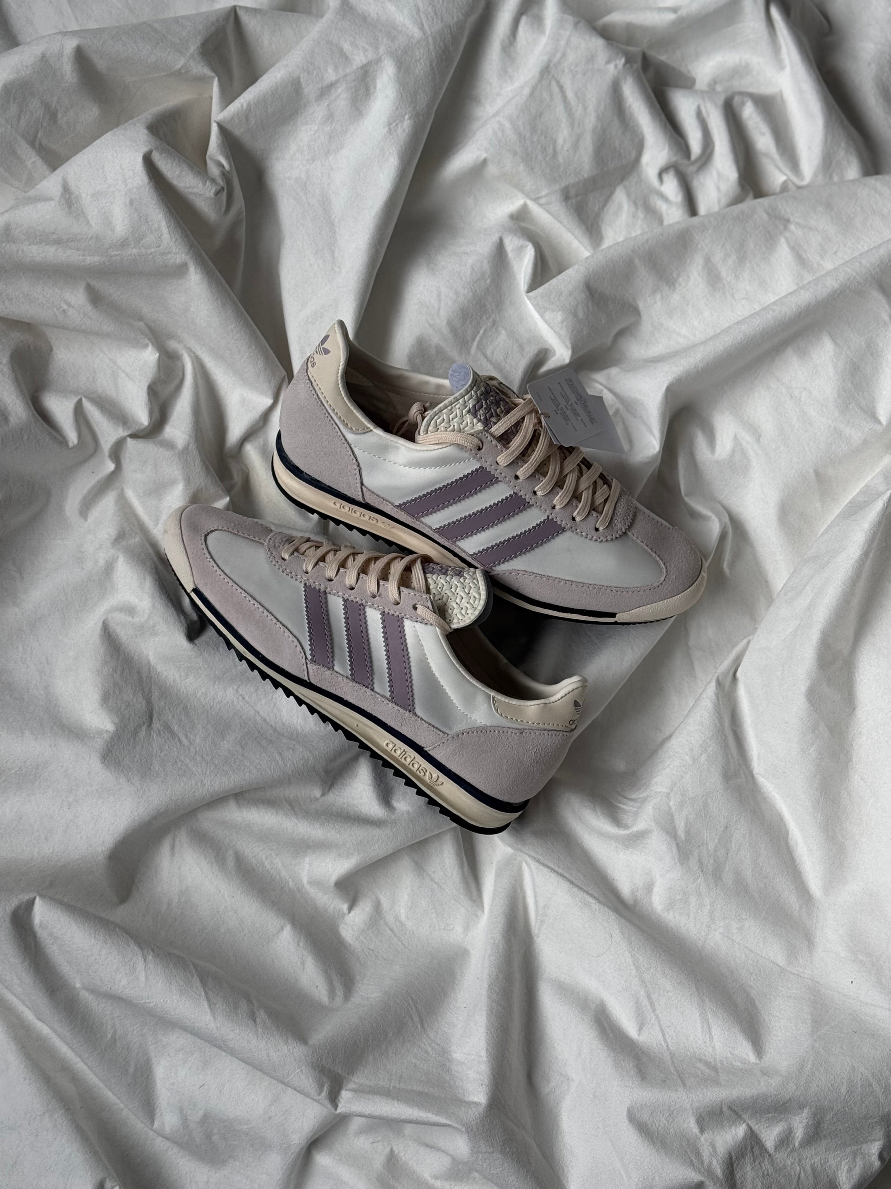 Adidas Sl 72 og “beige lila”
