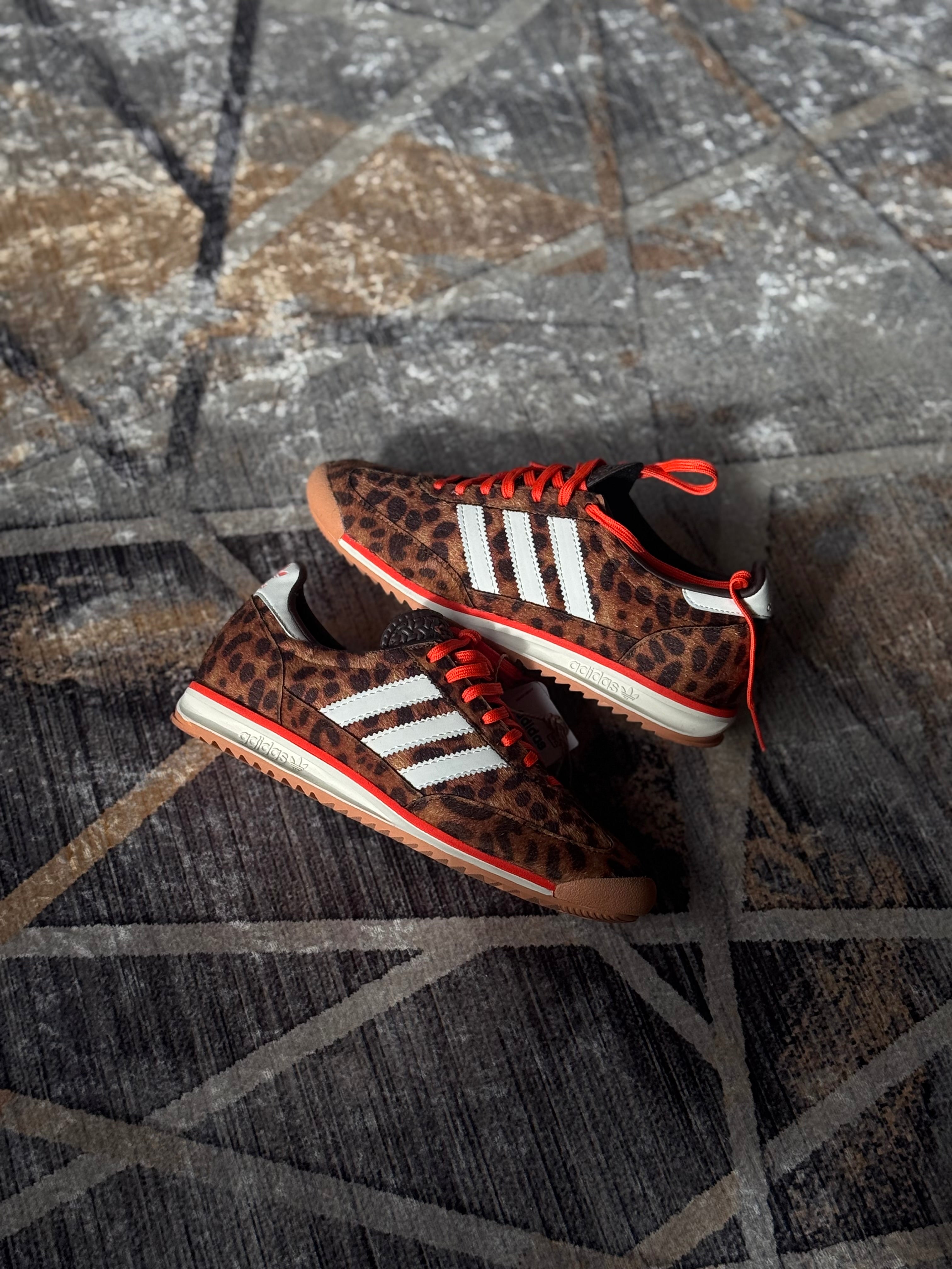 Adidas Sl 72 leopard print of “leopard print “
