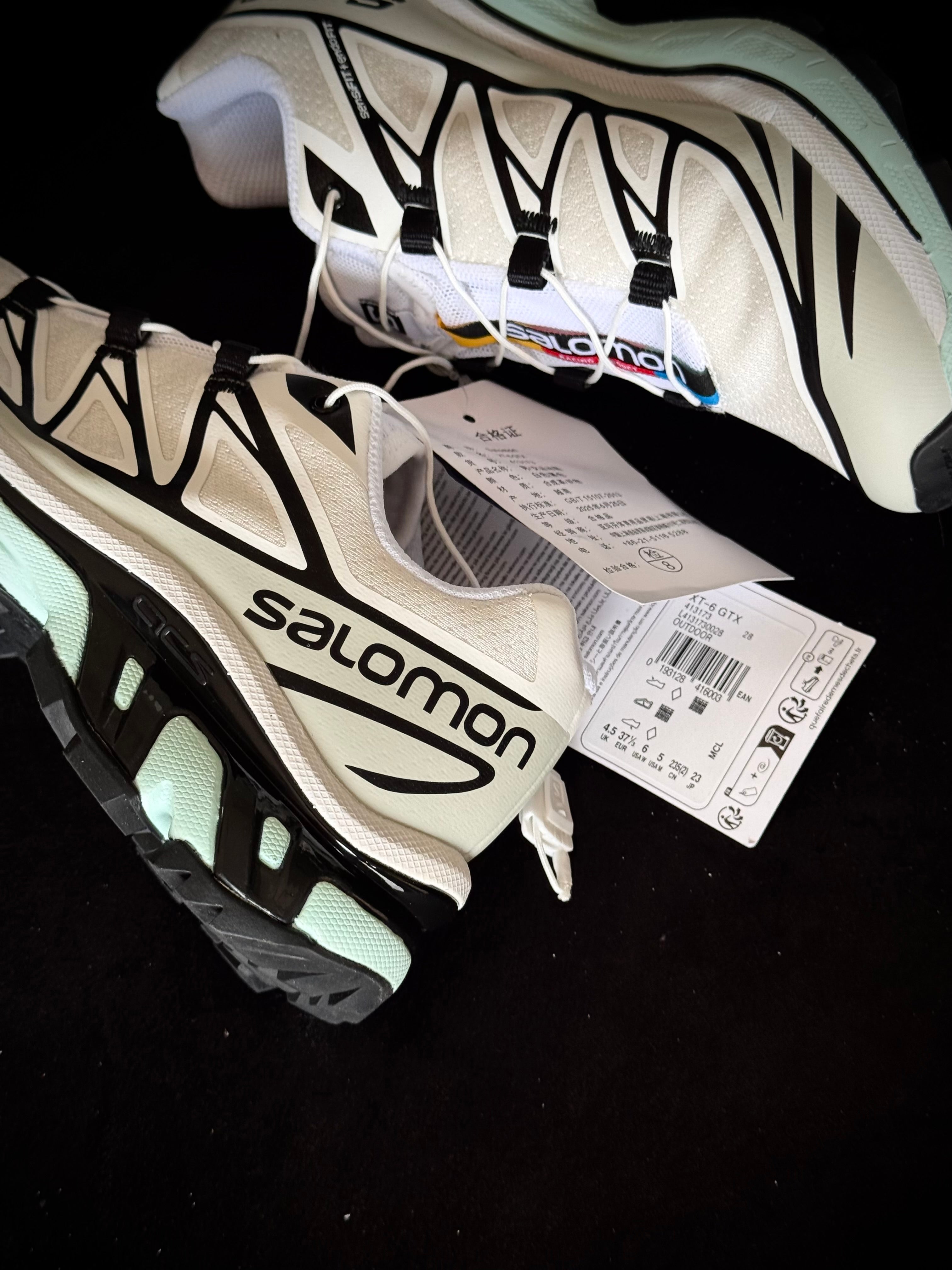 Salomón xt6 “blanco azul”