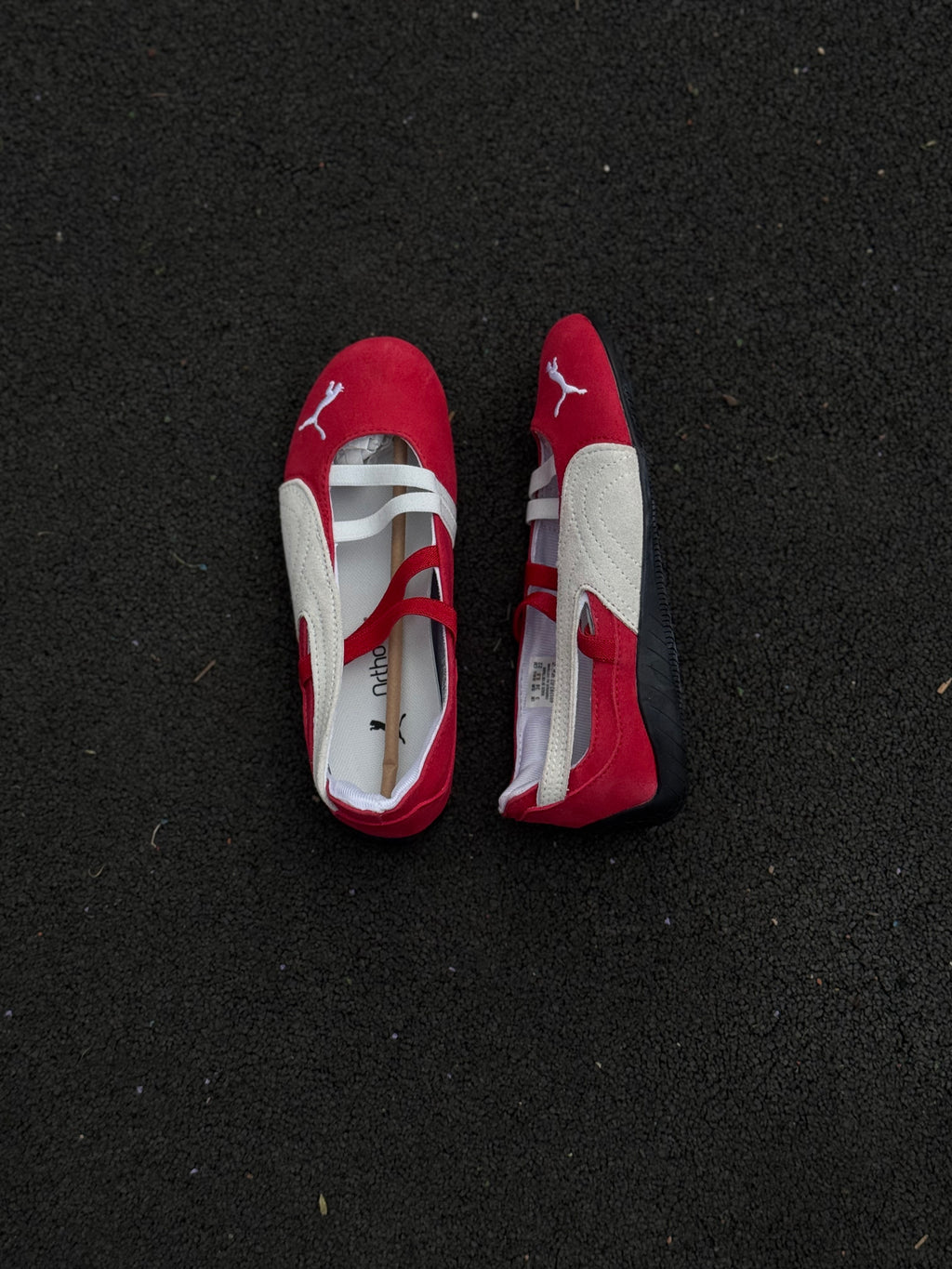 Puma flats speedcat ballet “rojo”