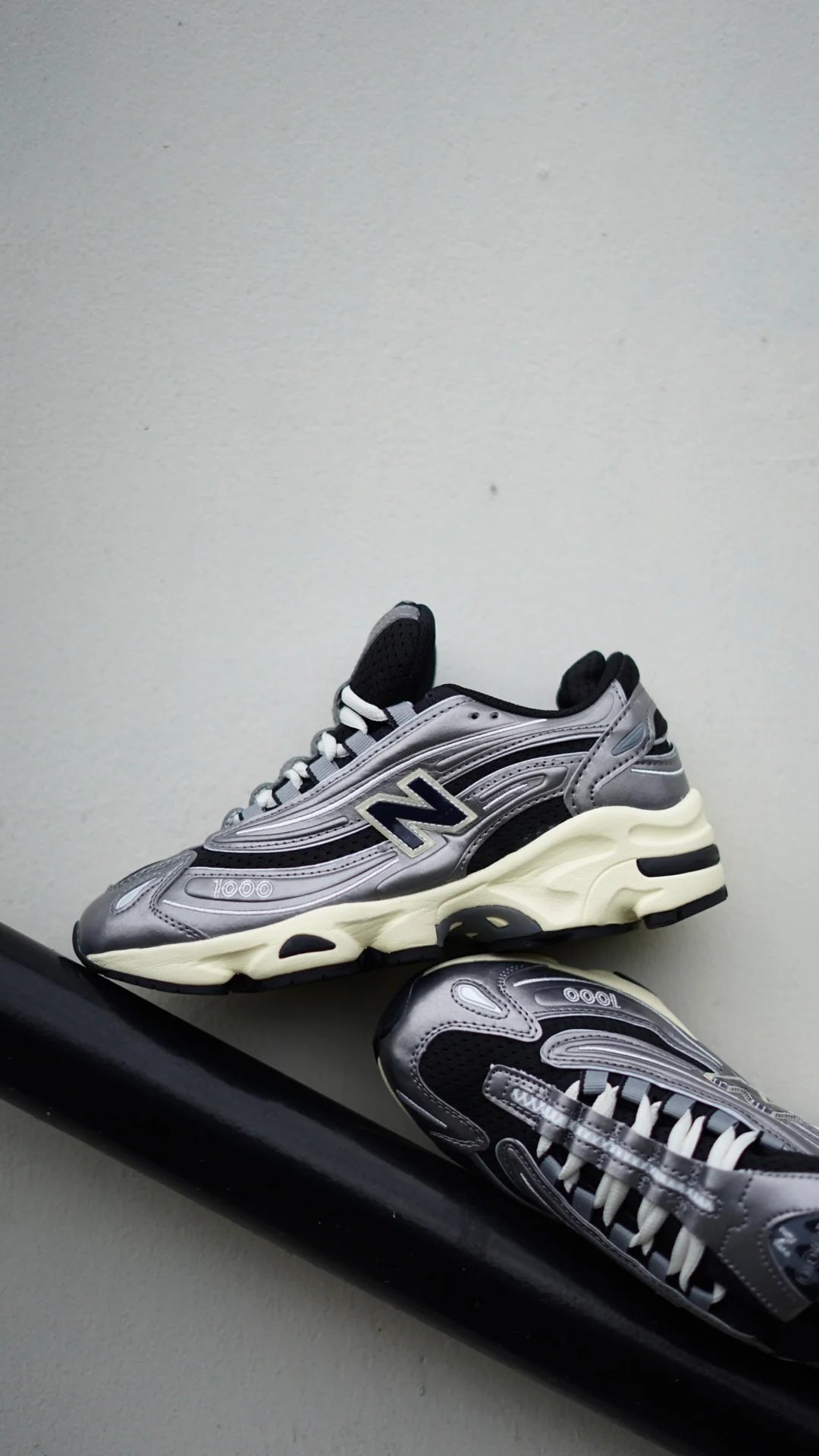New balance  1000 silver