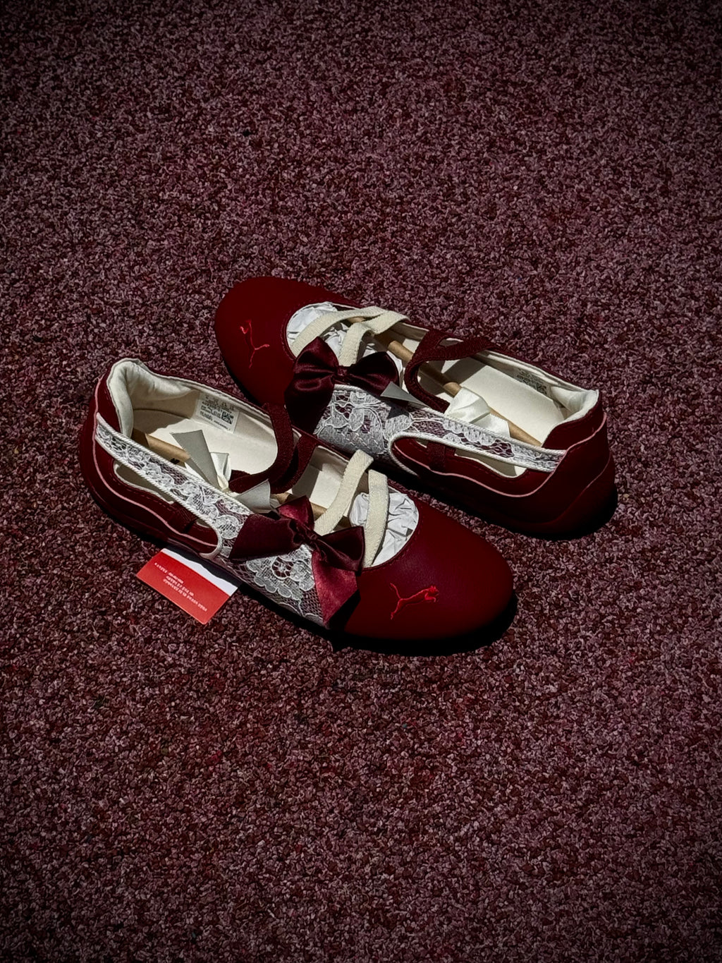 Puma SpeedCat ballet “encaje burgundy “