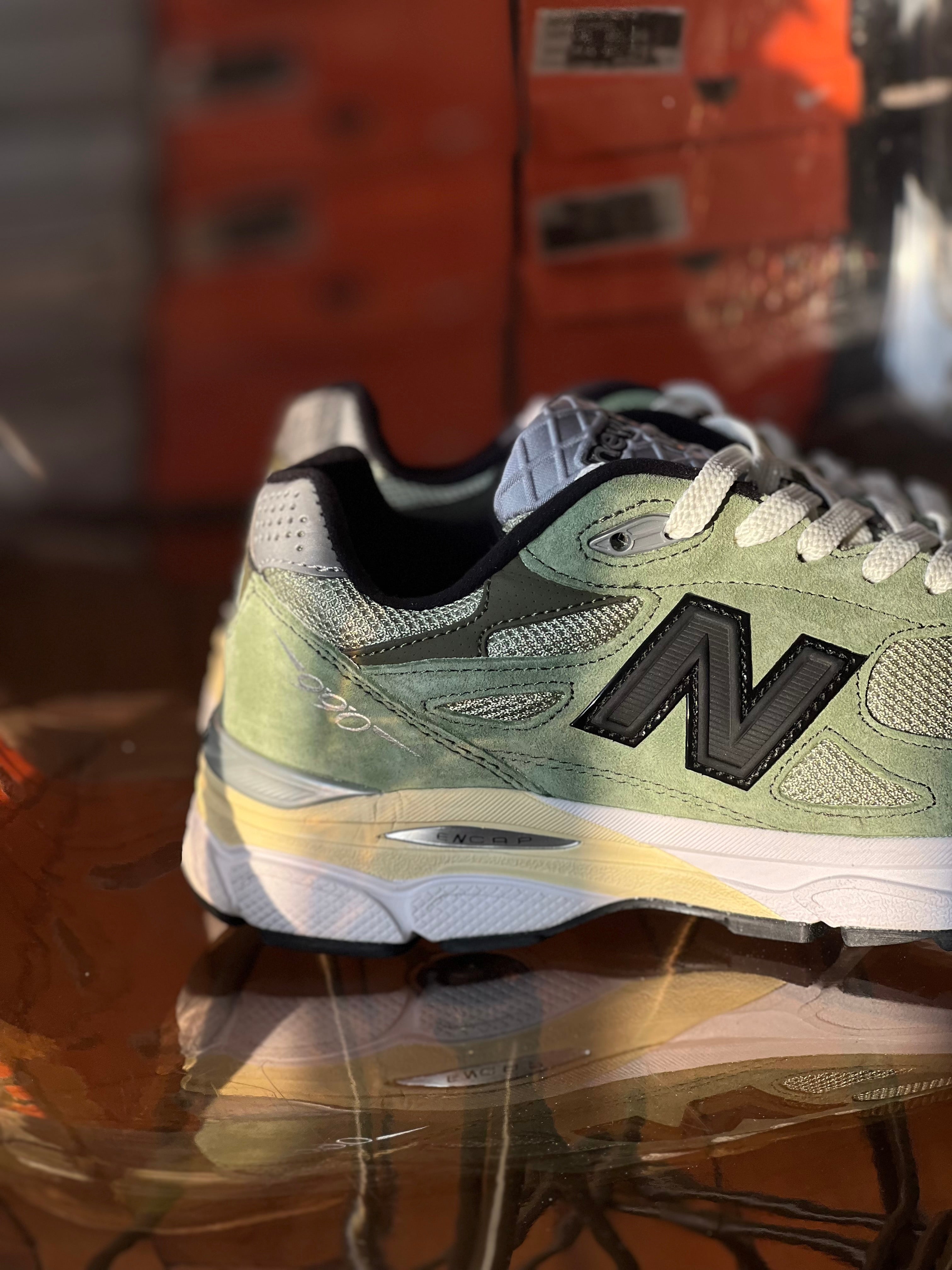 New Balance 990v3 Made In USA x JJJJound Olive 2022