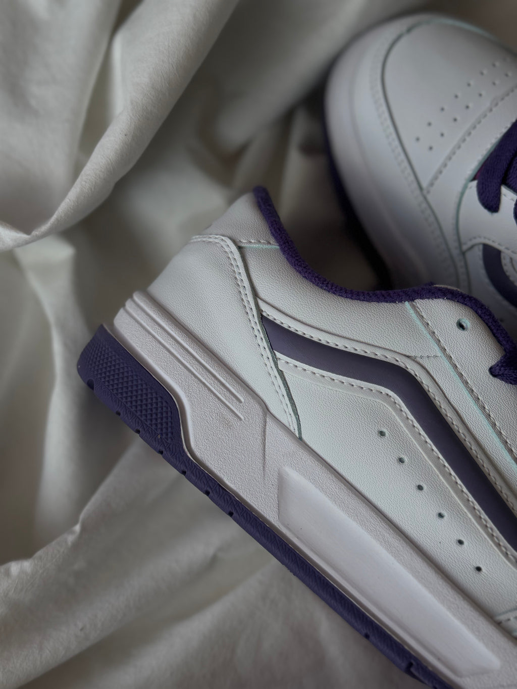 Vans hylane blanca-lila