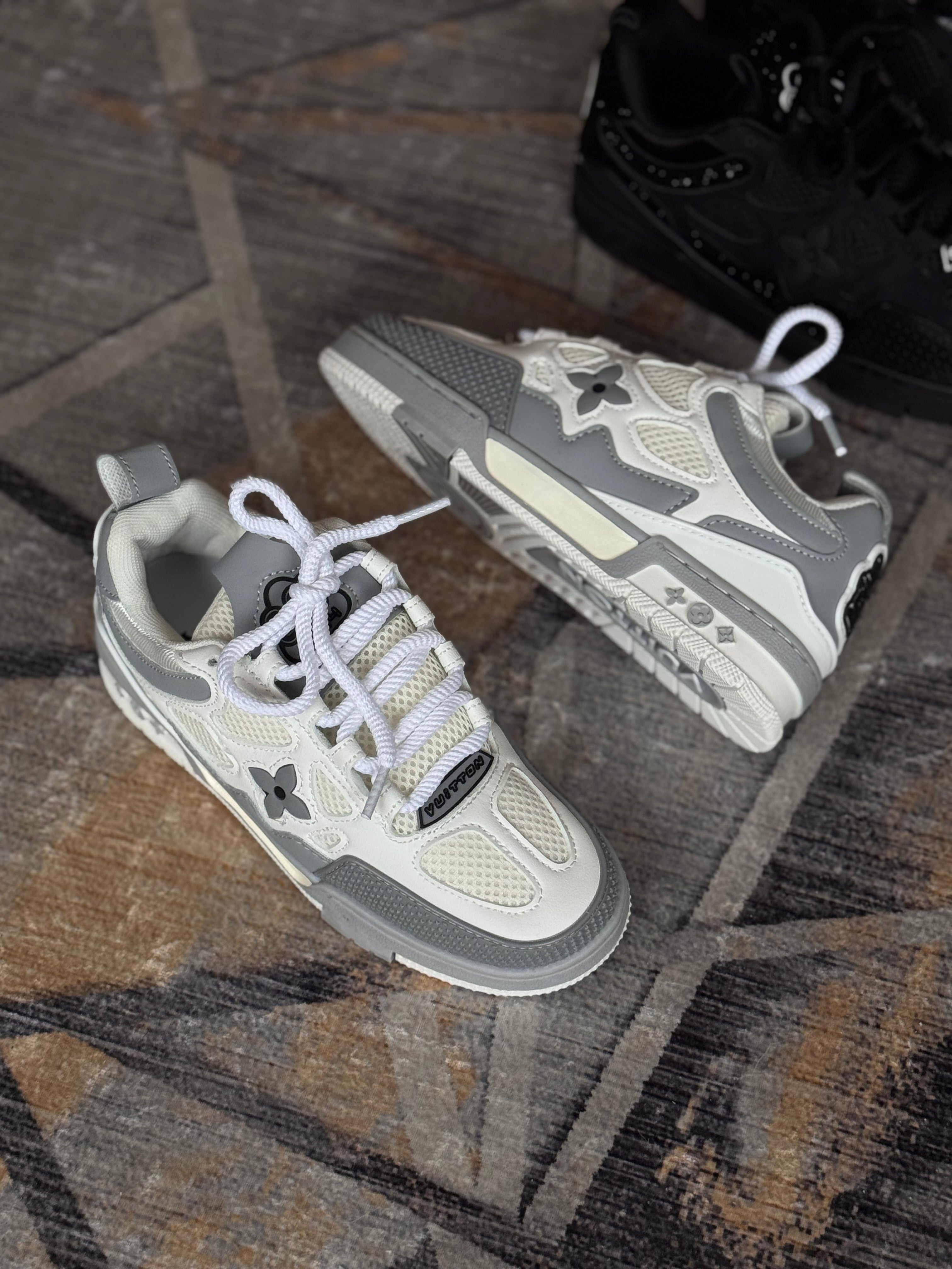 Louis Vuitton Skate gris blanca