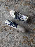 Onitsuka Tiger ballet Flats “blanco azul “