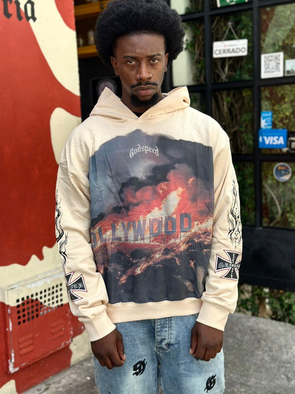 Hoodie Godspeed “hollywood Beige”