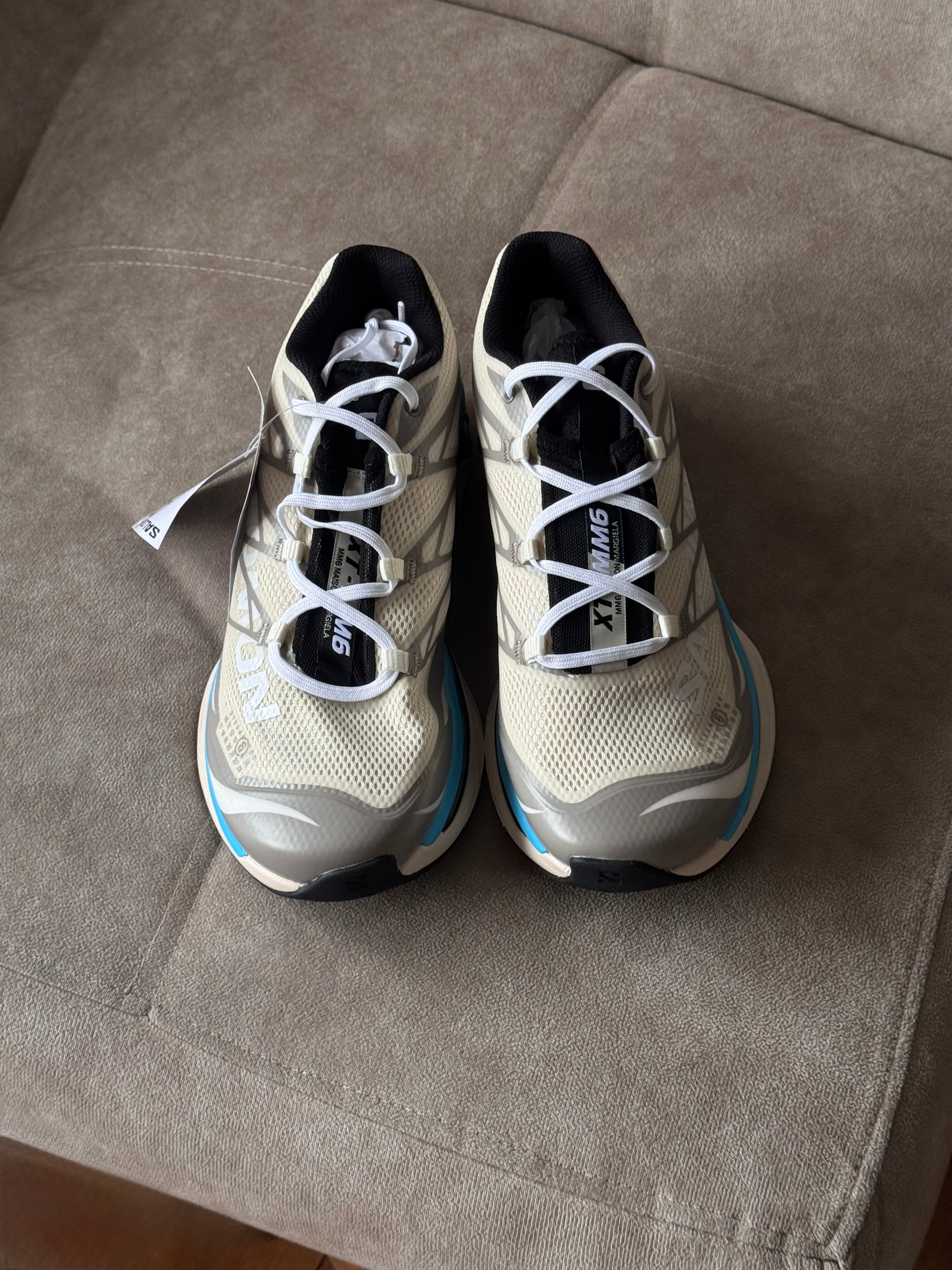 Salomón xt-mm6 maison margiela “blanca azul”