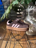 Adidas sambae “dark coffe malva”