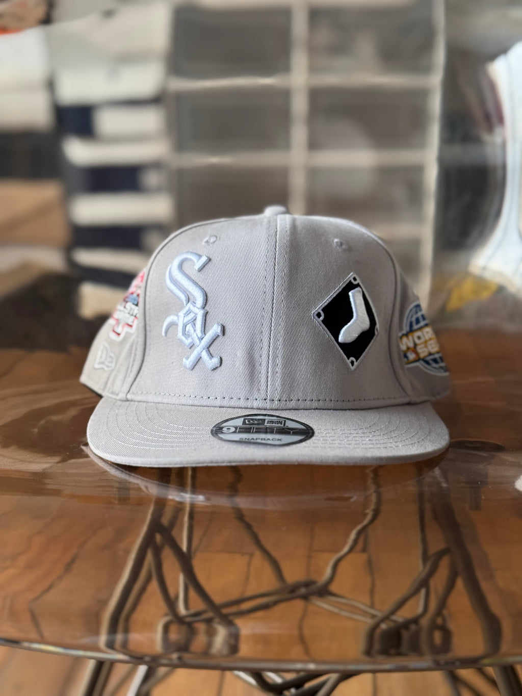 Gorra Chicago Sox beige