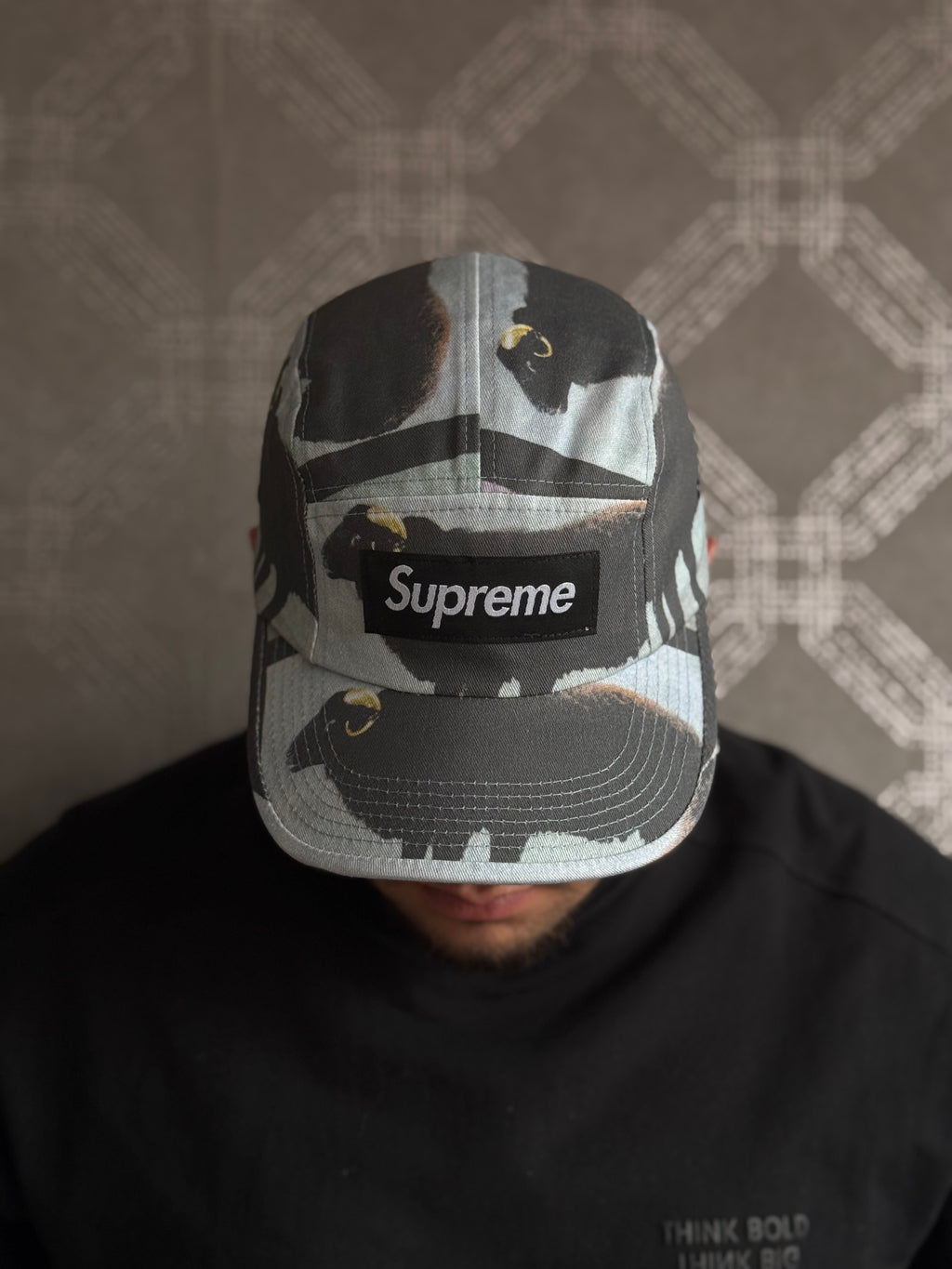 Gorra supreme fiebre panel “camo”