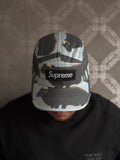 Gorra supreme fiebre panel “camo”