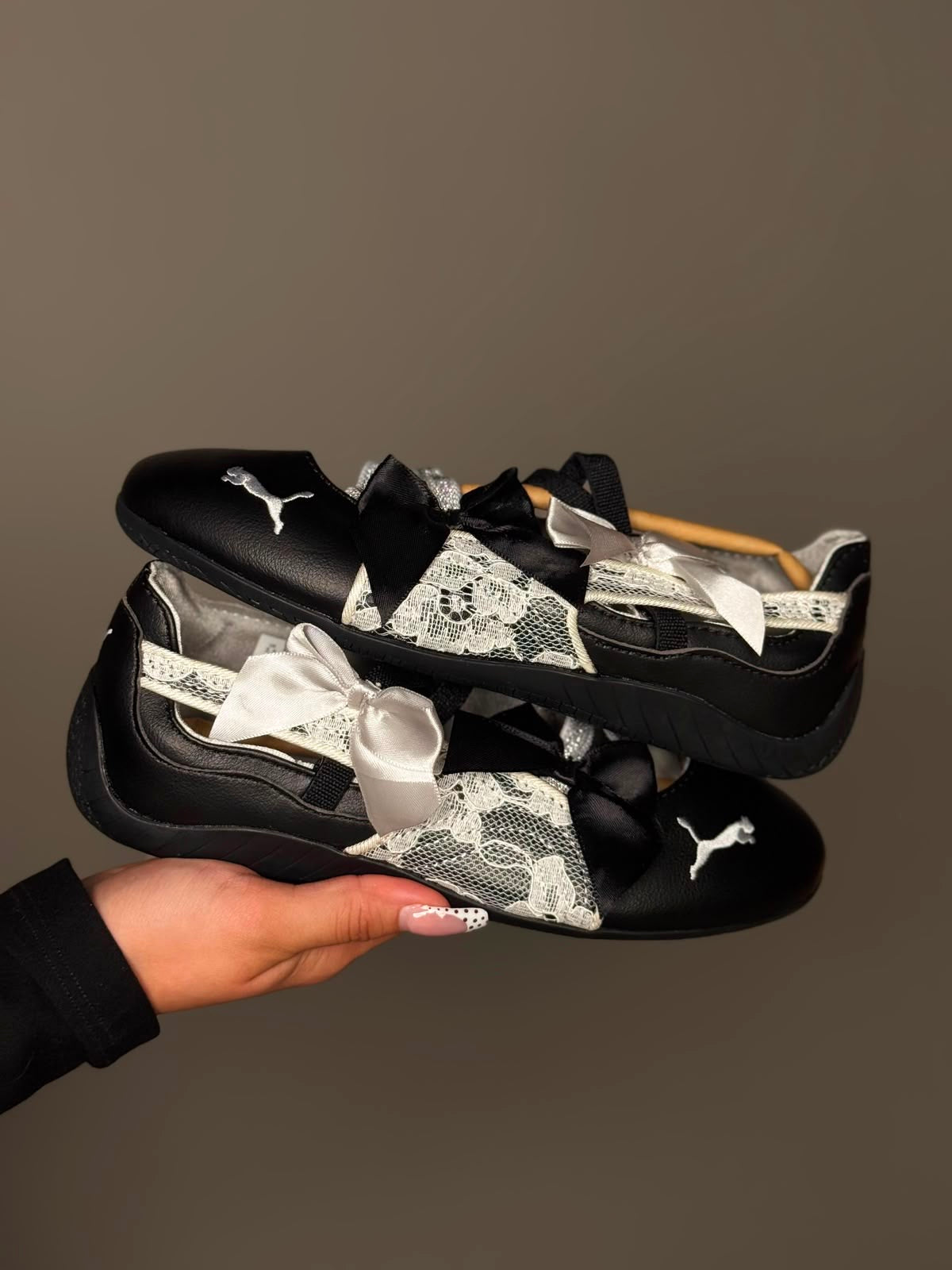 Puma SpeedCat ballet “encaje negra “