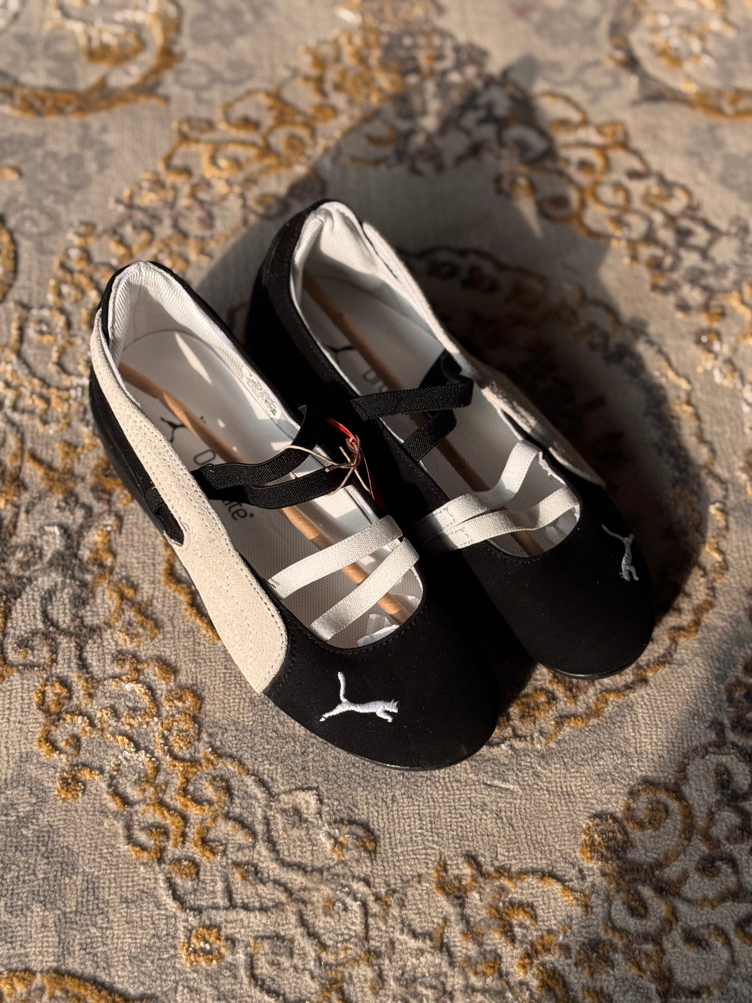 Puma flats speedcat ballet “negro”