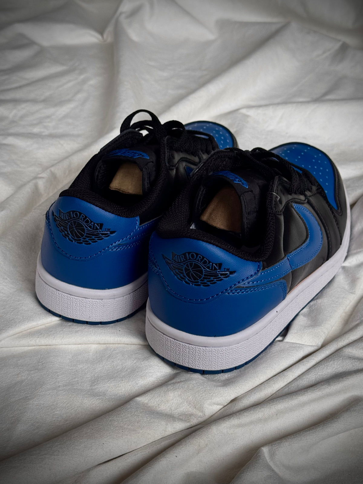 Nike Air Jordan 1 low “Black/ Varsity Royal-Sail”