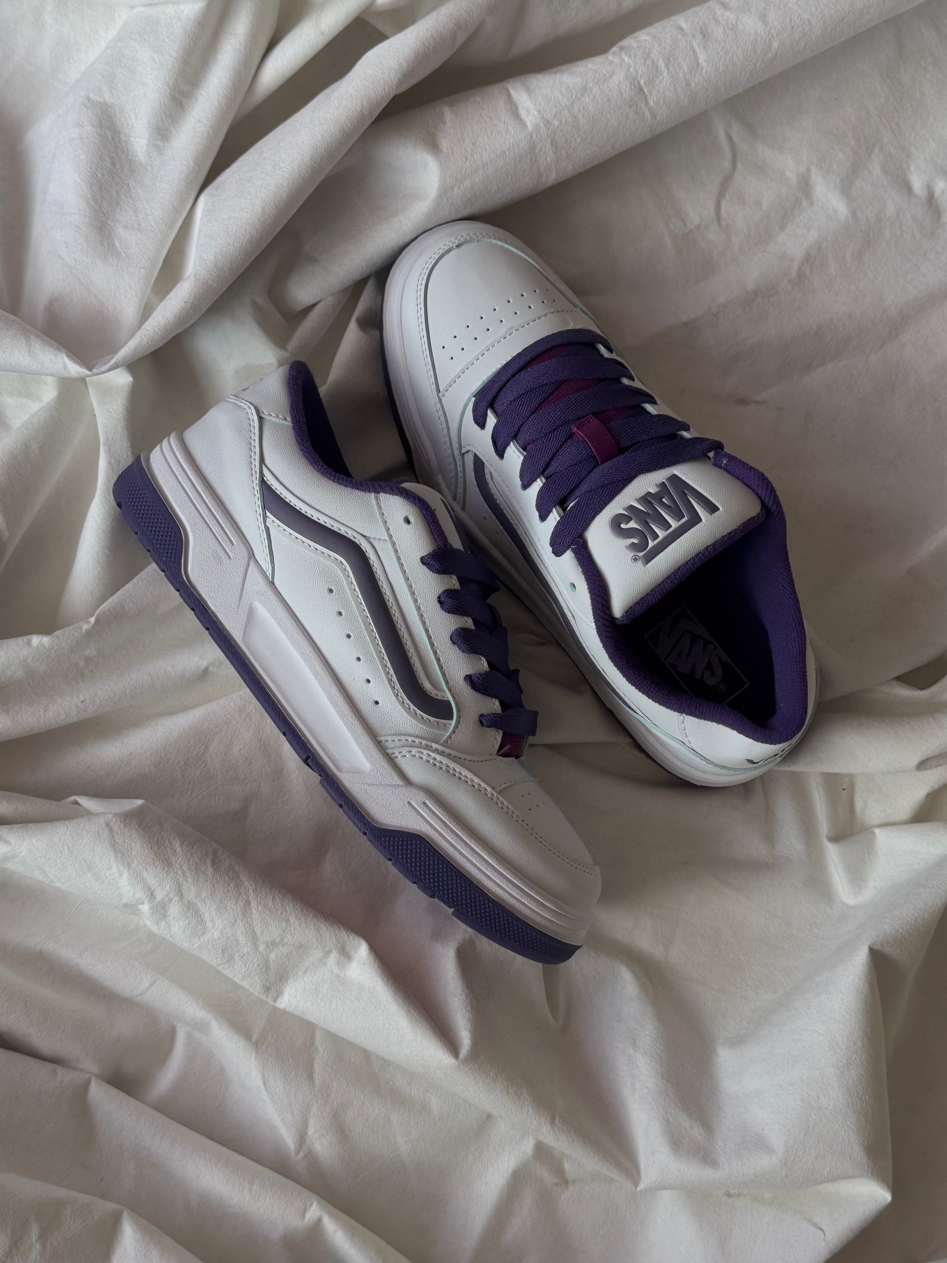 Vans hylane blanca-lila