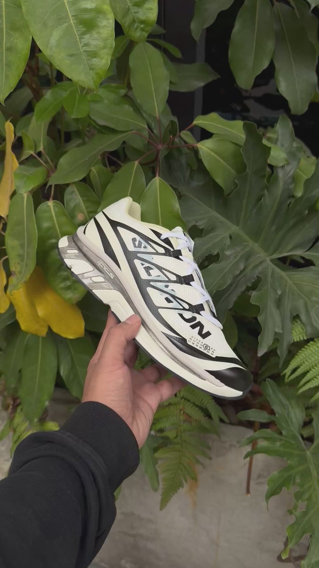 Salomón mm6 x maison margiela “blanco”